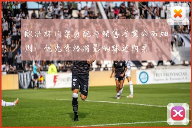 欧洲杯门票分配与销售方案公布细则,优先资格将影响球迷购票