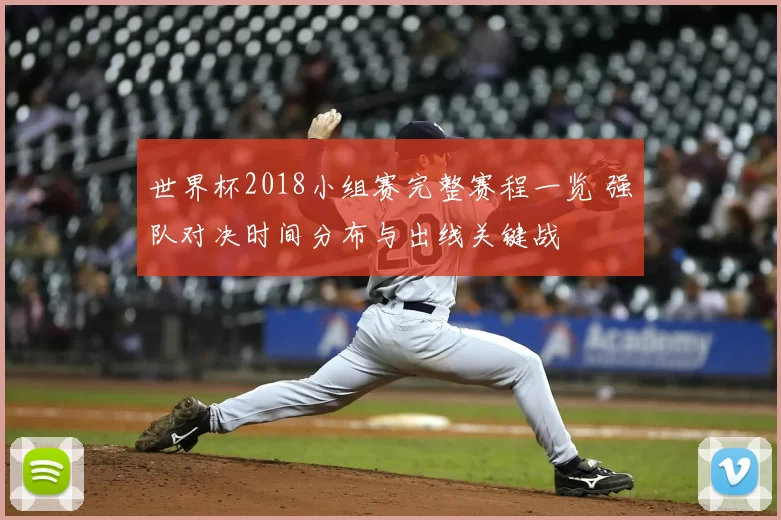 世界杯2018小组赛完整赛程一览 强队对决时间分布与出线关键战